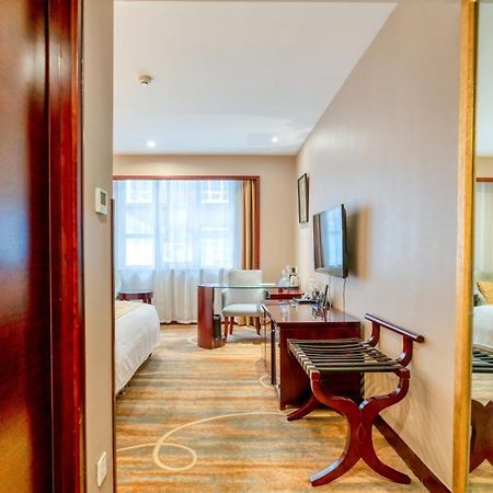 Yantai Meiya International Aparthotel Buitenkant foto