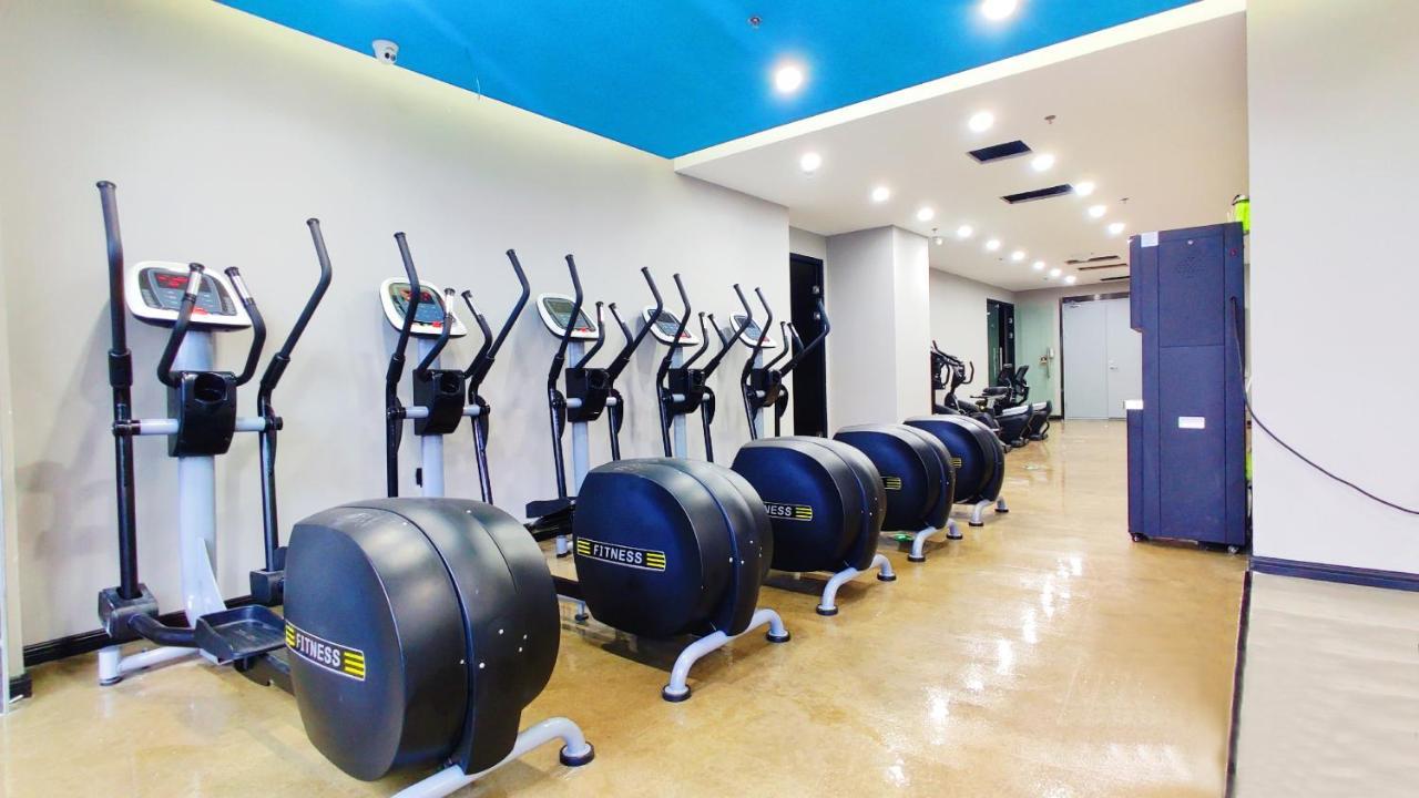 Yantai Meiya International Aparthotel Buitenkant foto