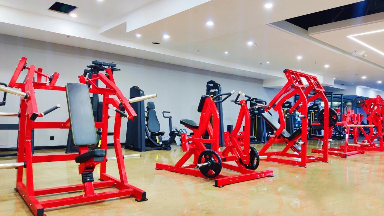 Yantai Meiya International Aparthotel Buitenkant foto