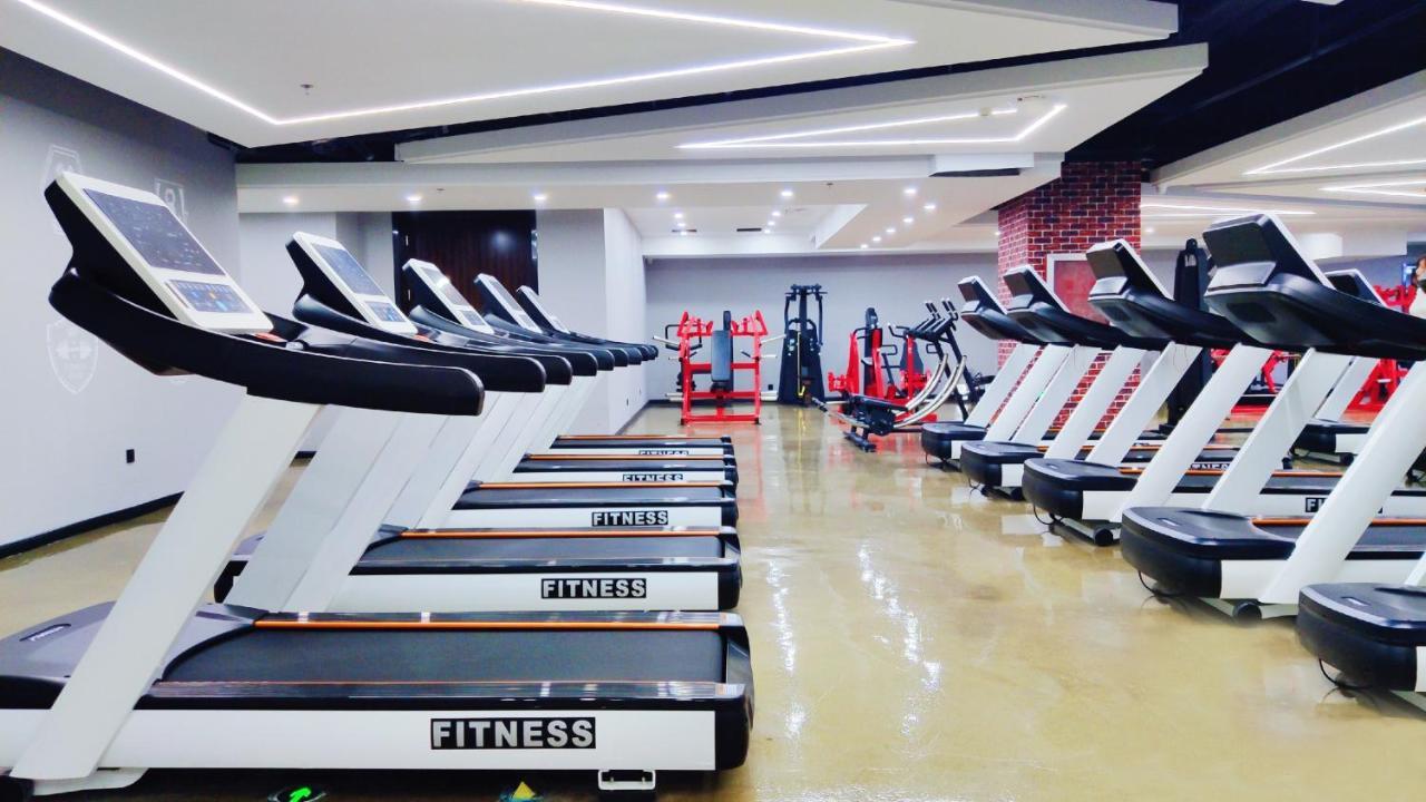 Yantai Meiya International Aparthotel Buitenkant foto