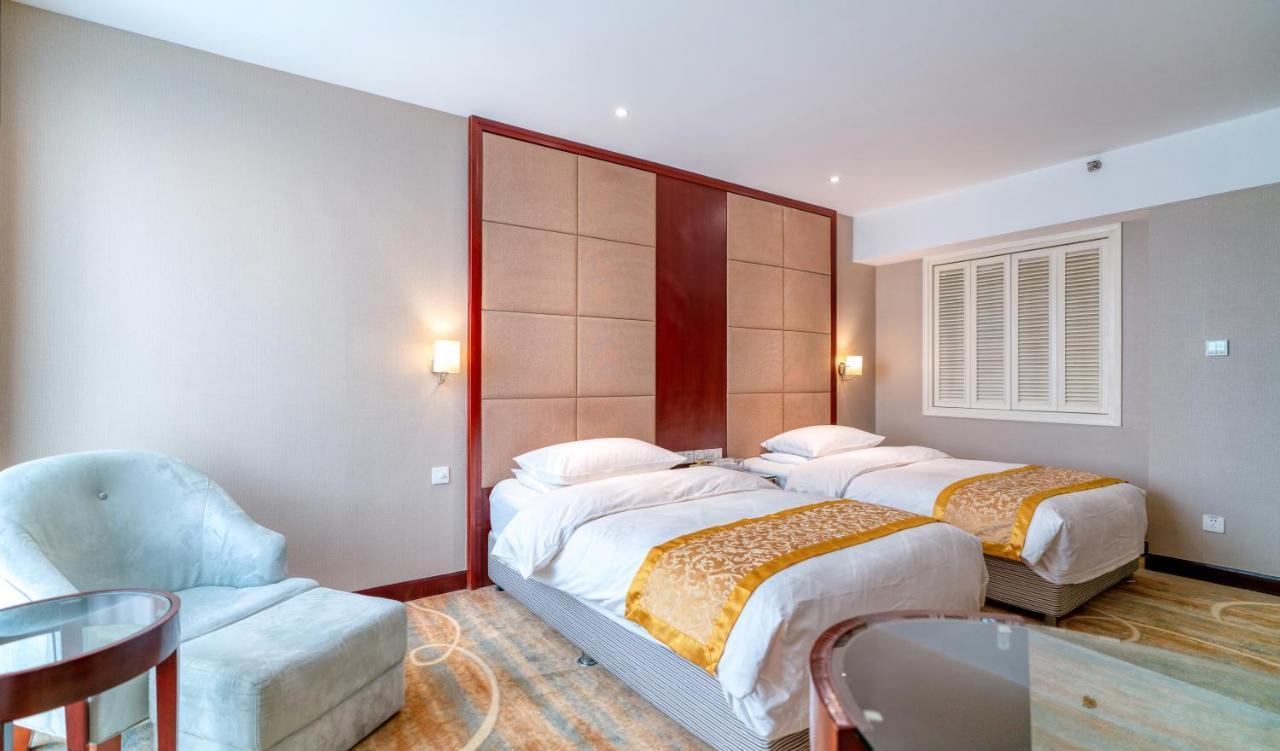 Yantai Meiya International Aparthotel Buitenkant foto