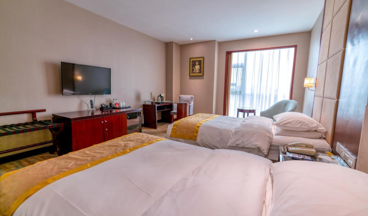 Yantai Meiya International Aparthotel Buitenkant foto