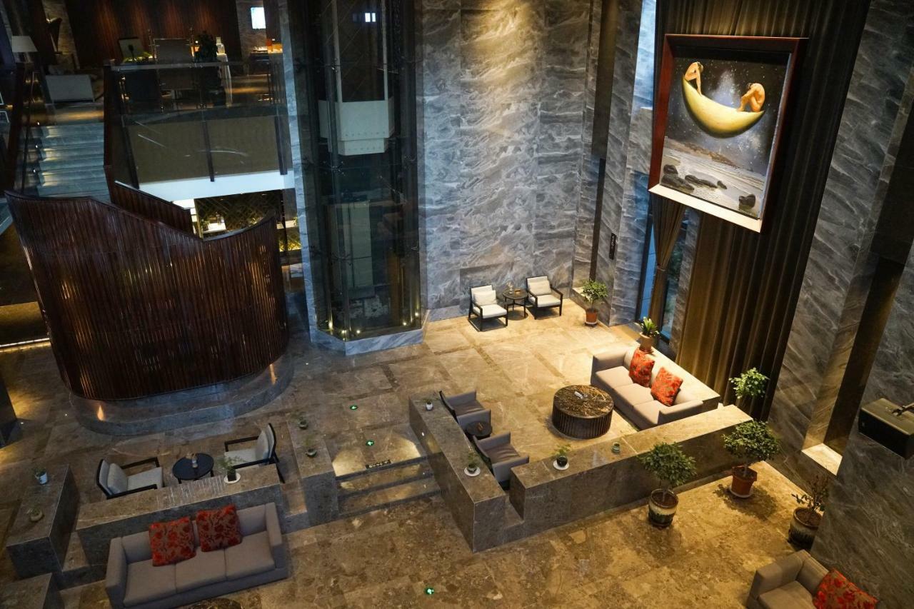 Yantai Meiya International Aparthotel Buitenkant foto