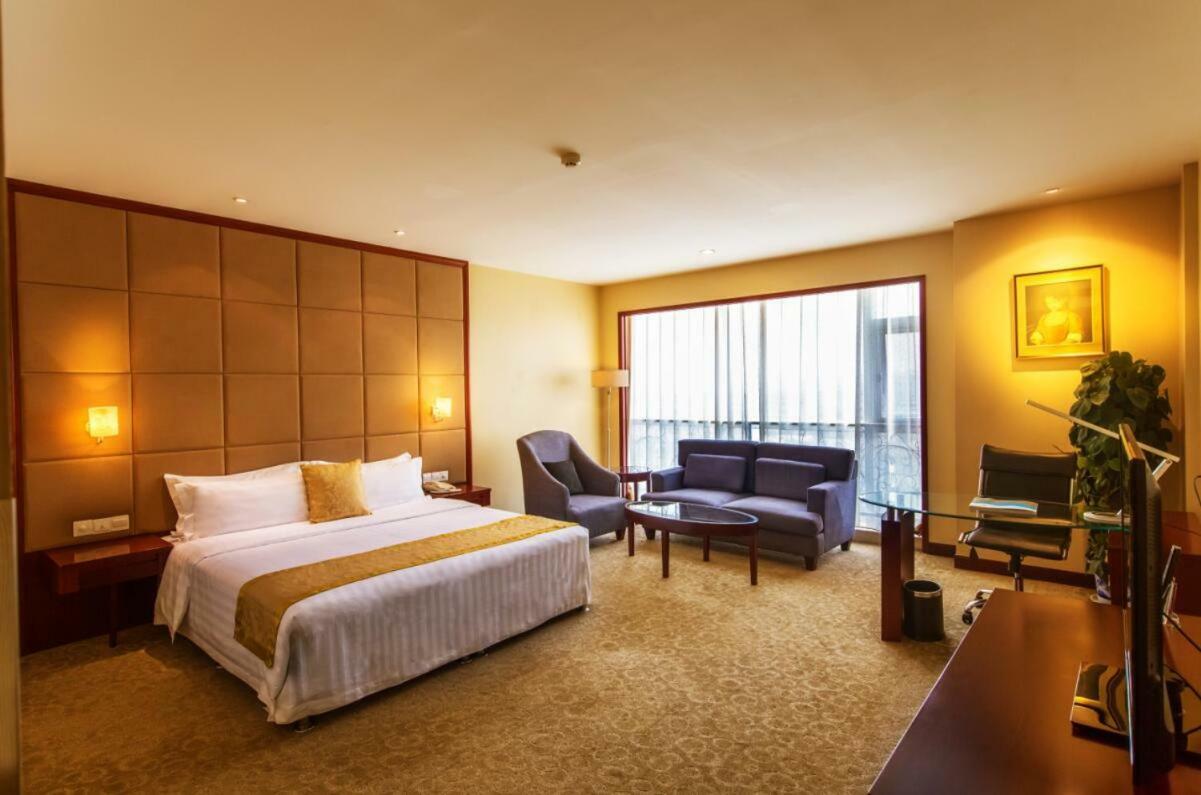 Yantai Meiya International Aparthotel Buitenkant foto